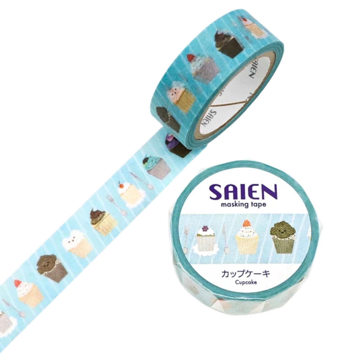 SAIEN - Washi Tape - Cupcake