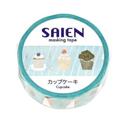 SAIEN - Washi Tape - Cupcake