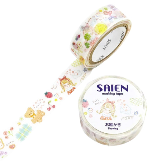 SAIEN - Washi Tape - Drawing