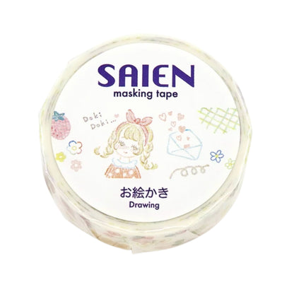 SAIEN - Washi Tape - Drawing