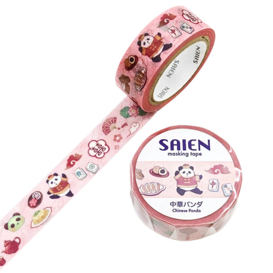 SAIEN - Washi Tape - Chinese Panda