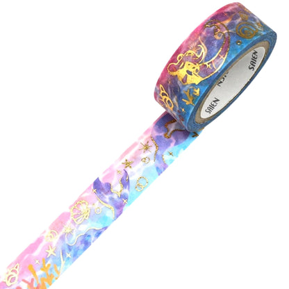 SAIEN - Washi Tape - Gold Foil - Mermaid