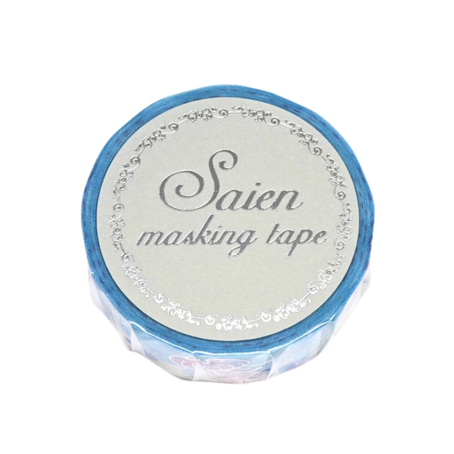 SAIEN - Washi Tape - Silver Foil - Jellyfish
