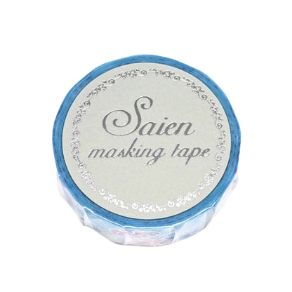 SAIEN - Washi Tape - Silver Foil - Jellyfish