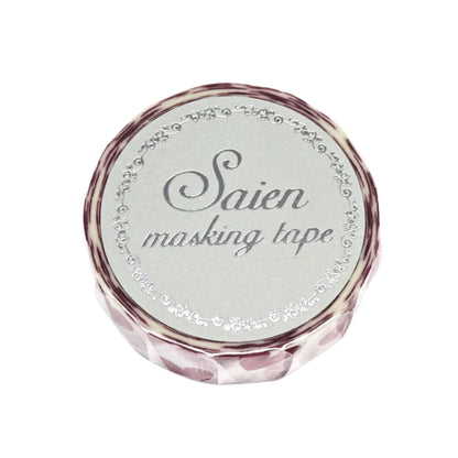 SAIEN - Washi Tape - Silver Foil - Heart