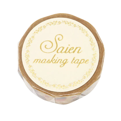 SAIEN - Washi Tape - Gold Foil - Chocolate