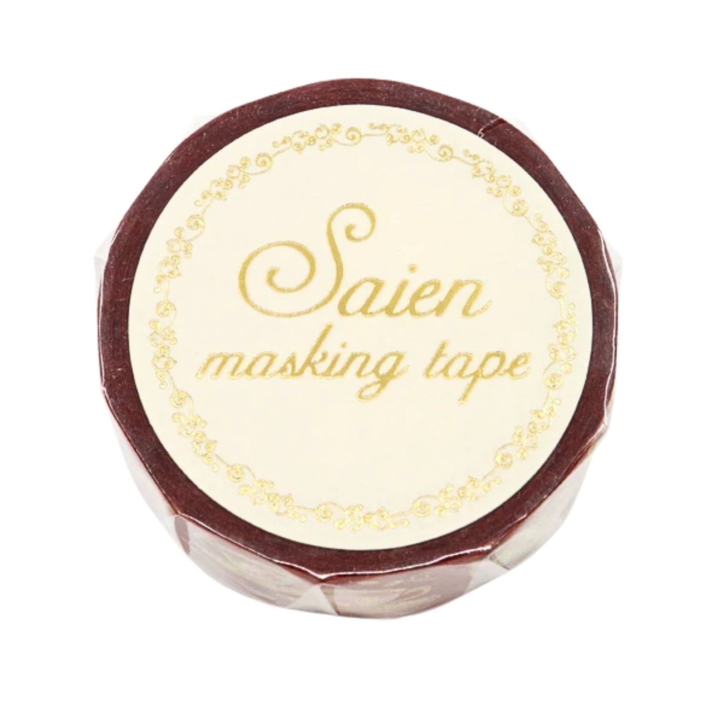 SAIEN - Washi Tape - Gold Foil - Classical Tea
