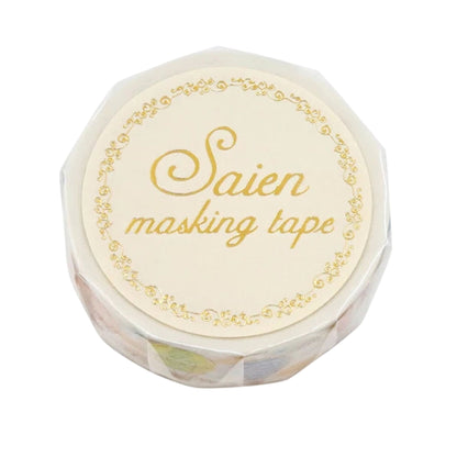 SAIEN - Washi Tape - Gold Foil - Balloon