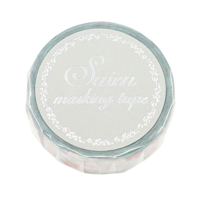 SAIEN - Washi Tape - Silver Foil - Sakura Soap