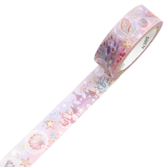 SAIEN - Washi Tape - Gold Foil - Marine Utopia