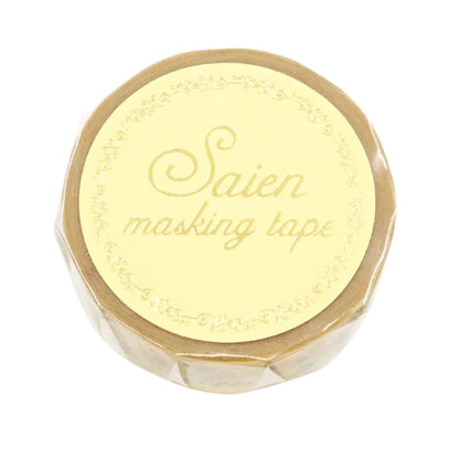 SAIEN - Washi Tape - Gold Foil - Sunflower