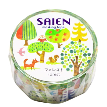 SAIEN - Washi Tape - Forest