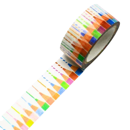 SAIEN - Washi Tape - Colour Pencils