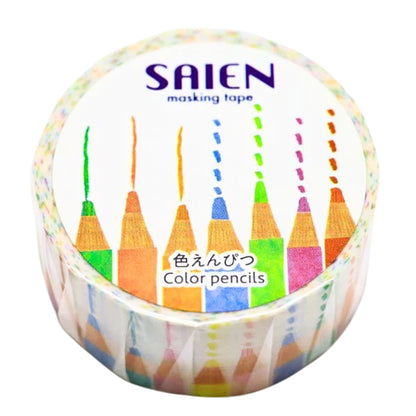 SAIEN - Washi Tape - Colour Pencils