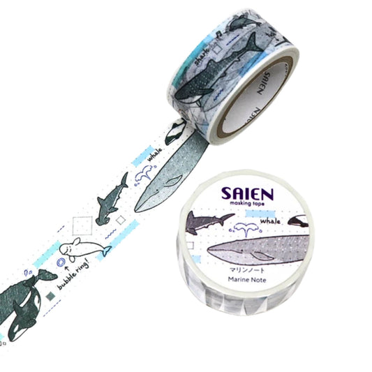 SAIEN - Washi Tape - Marine Note