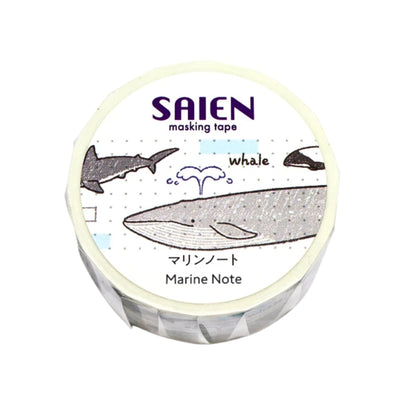 SAIEN - Washi Tape - Marine Note