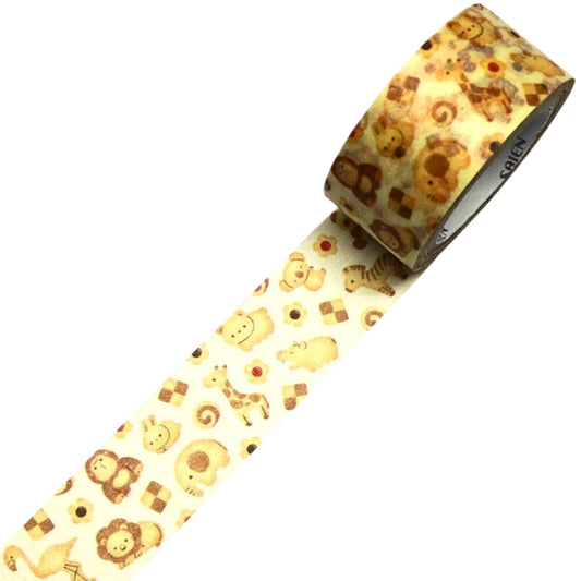 SAIEN - Washi Tape - Animal Cookies