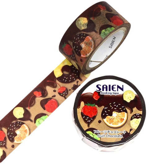SAIEN - Washi Tape - Fruit Chocolate