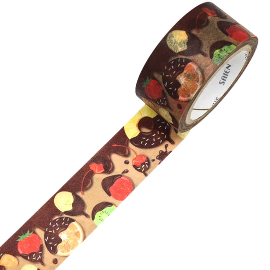 SAIEN - Washi Tape - Fruit Chocolate