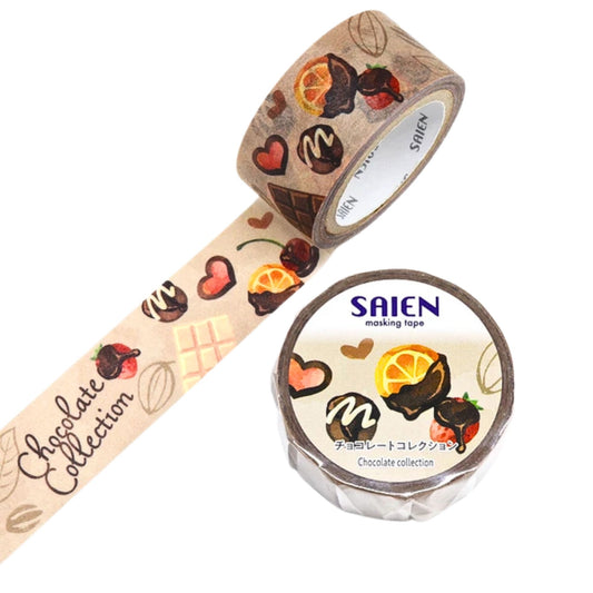 SAIEN - Washi Tape - Chocolate Collection