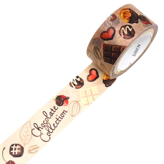 SAIEN - Washi Tape - Chocolate Collection