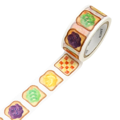 SAIEN - Washi Tape - Love Toast - Jam