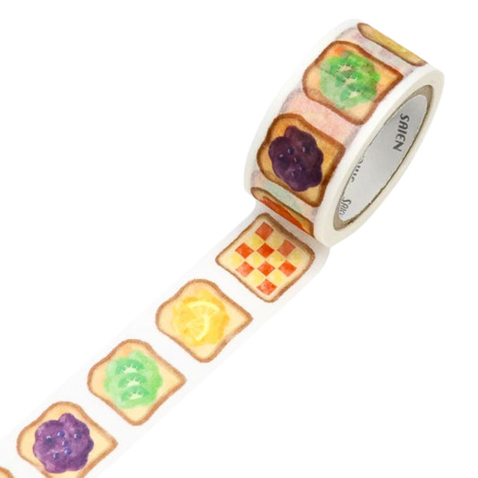 SAIEN - Washi Tape - Love Toast - Jam