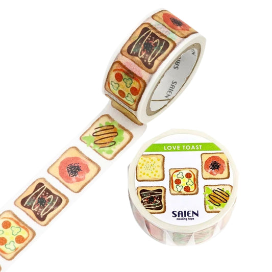 SAIEN - Washi Tape - Love Toast - Deli