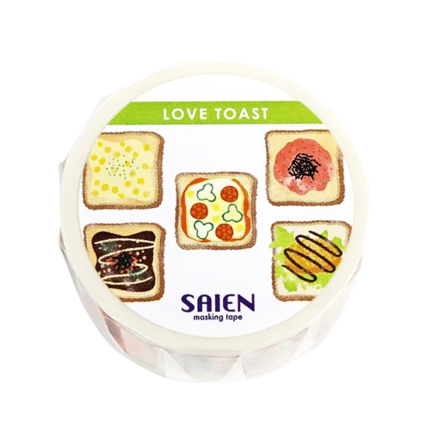 SAIEN - Washi Tape - Love Toast - Deli