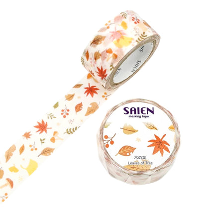SAIEN - Washi Tape - Leaves of Tree