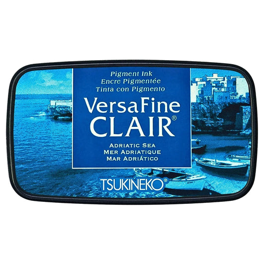 TSUKINEKO - Ink Pad - VersaFine - Clair - Adriatic Sea