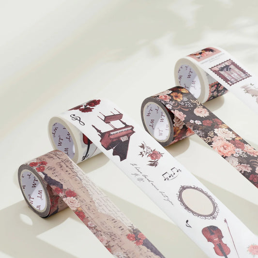 WT - Waltz of the Flowers Washi Tape Sticker Set